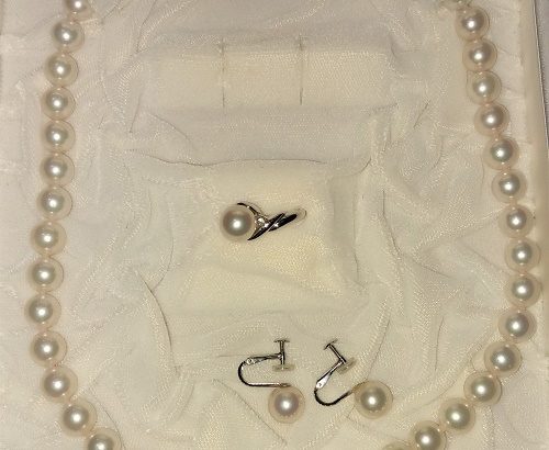 【私の婚約指輪】真珠のリングとネックレス&イヤリング（口コミ・体験談）