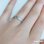【私の婚約指輪】結婚指輪と兼用でカルティエのロゴ入り（口コミ・体験談）